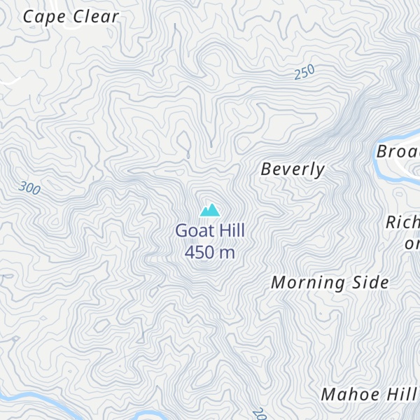 Map of Goat Hill