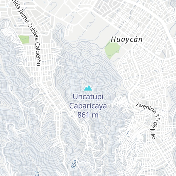 Map of Uncatupi Caparicaya