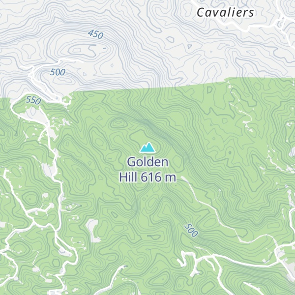 Map of Golden Hill