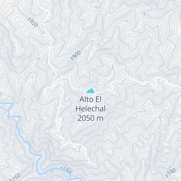 Map of Alto El Helechal