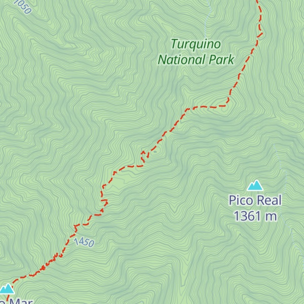 Map of Pico Cuba