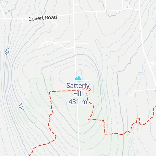 Map of Satterly Hill