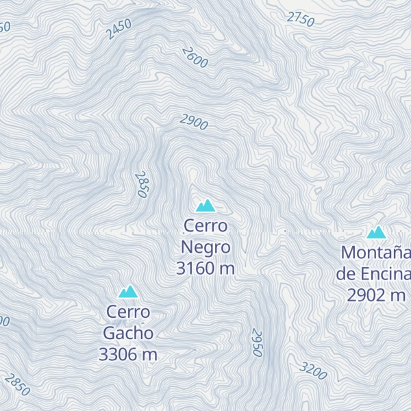 Map of Cerro Negro