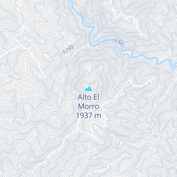 Map of Alto El Morro