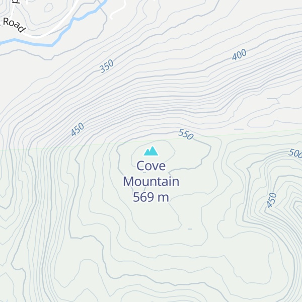 Map of Cove Mountain