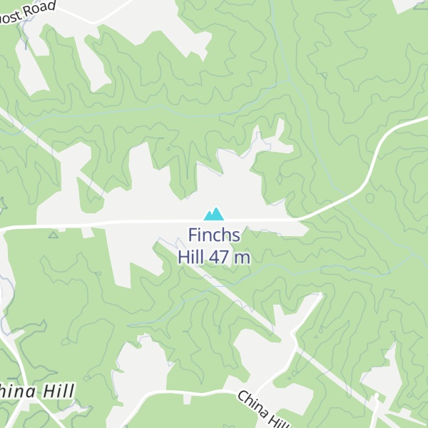Map of Finchs Hill