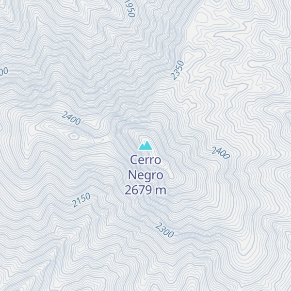Map of Cerro Negro