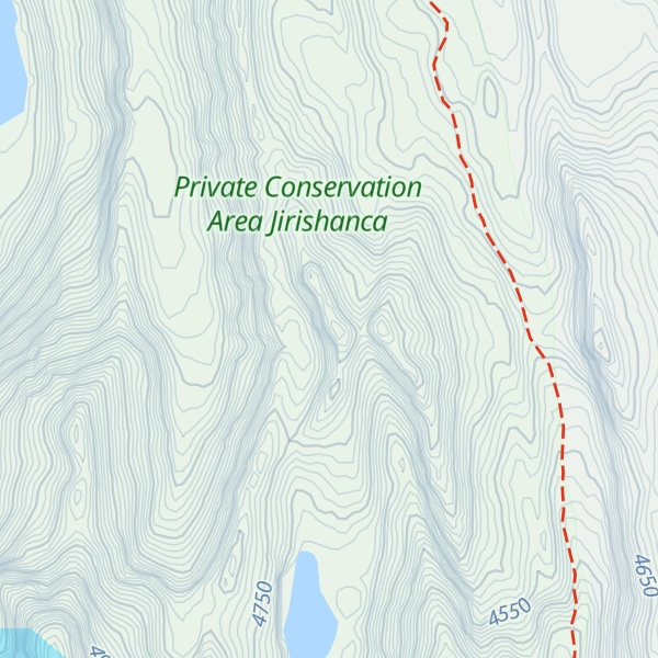 Map of Cerro Yanayana