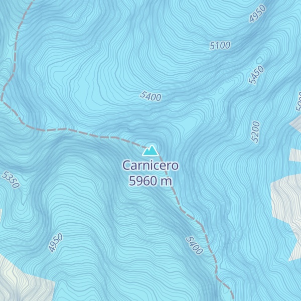 Map of Carnicero