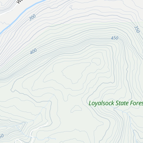 Map of Jacoby Mountain
