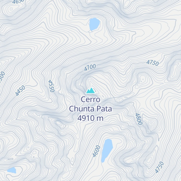 Map of Cerro Chunta Pata