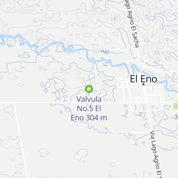 Map of Valvula No.5 El Eno