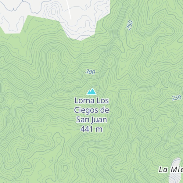 Map of Loma Los Ciegos de San Juan