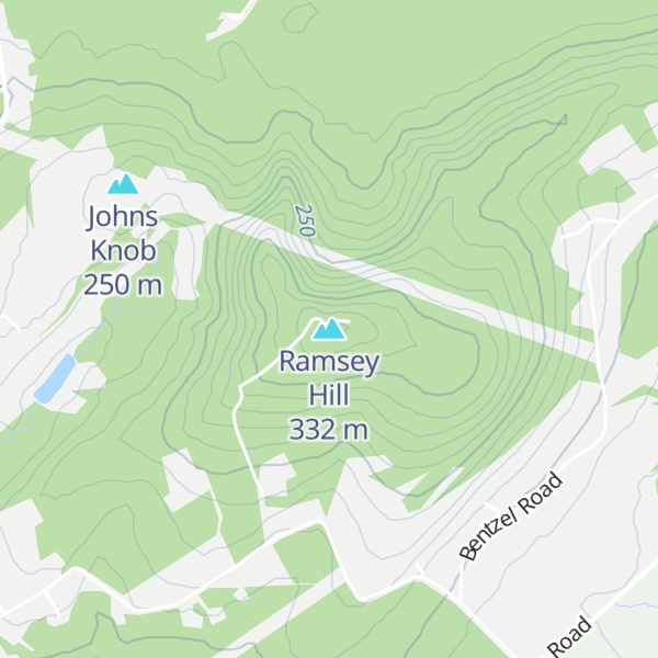 Map of Ramsey Hill