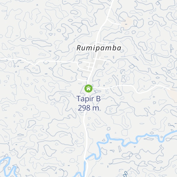 Map of Tapir B