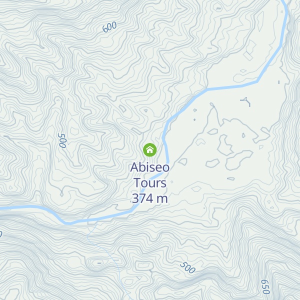 Map of Abiseo Tours