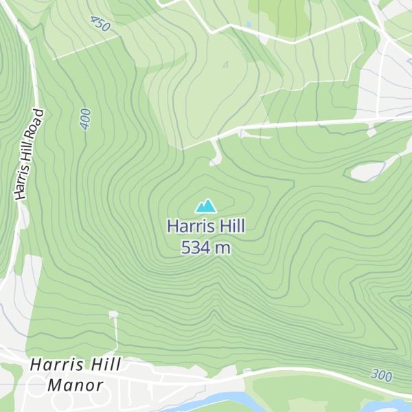 Map of Harris Hill