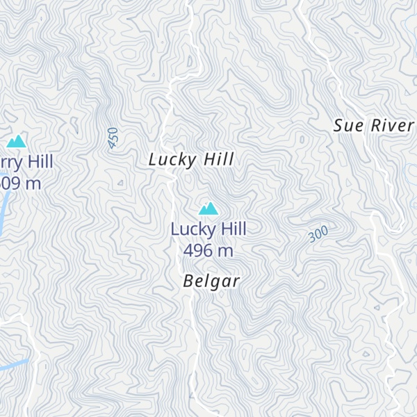 Map of Lucky Hill