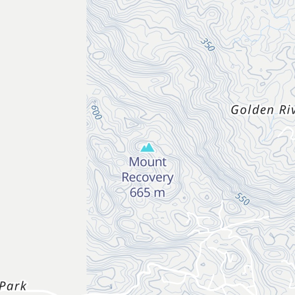Map of Mount Recovery