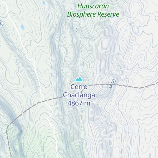 Map of Cerro Chaclanga