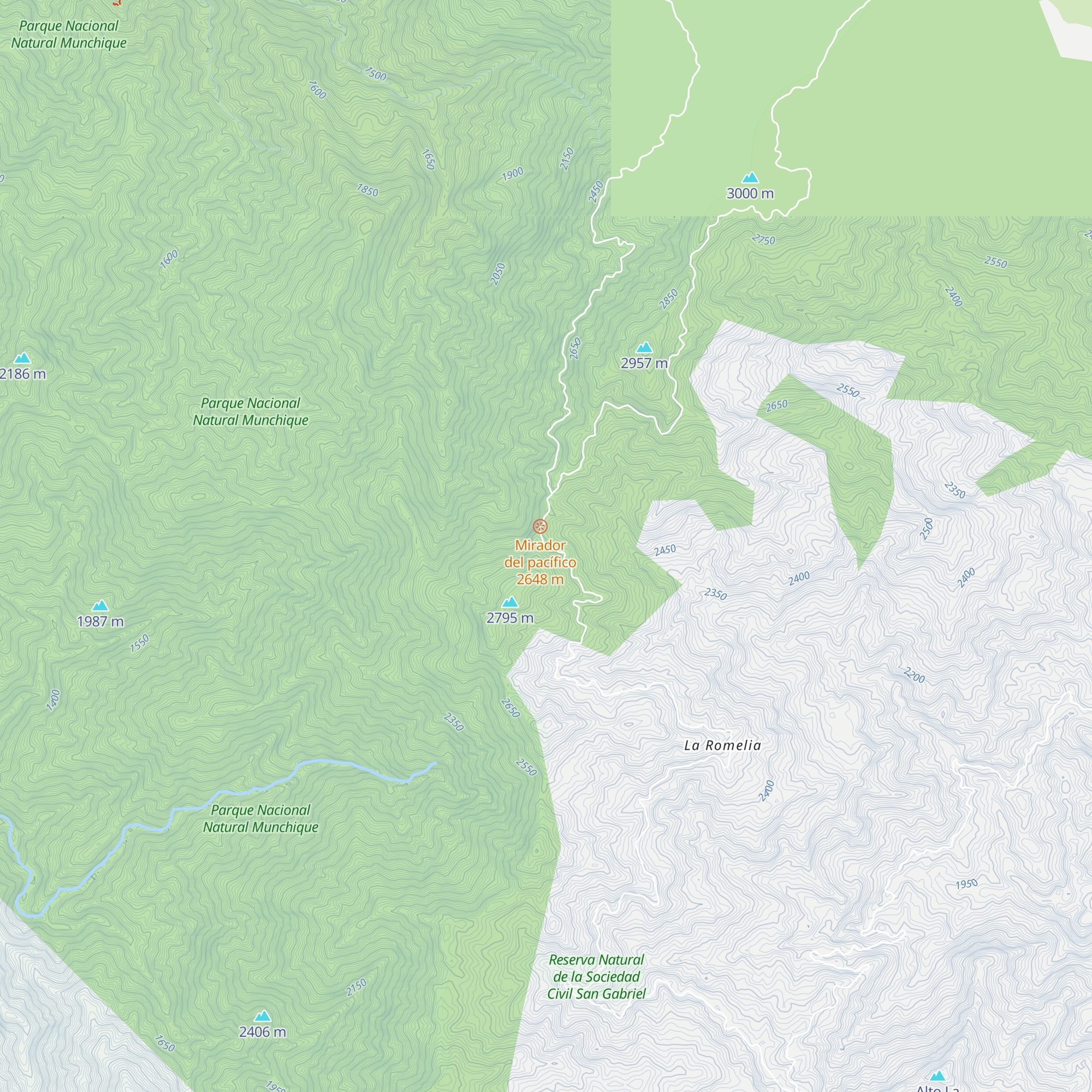 Cabaña map