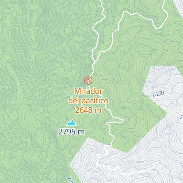Map of Cabaña