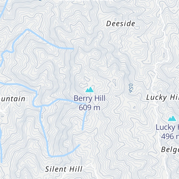 Map of Berry Hill