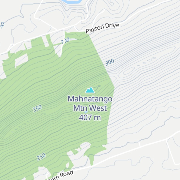 Map of Mahnatango Mtn West