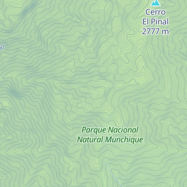 Map of Cerro GEP