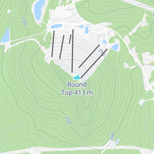 Map of Round Top