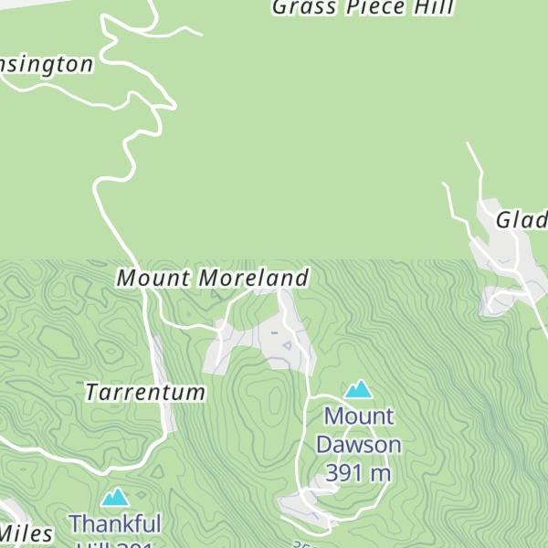 Map of Mount Moreland