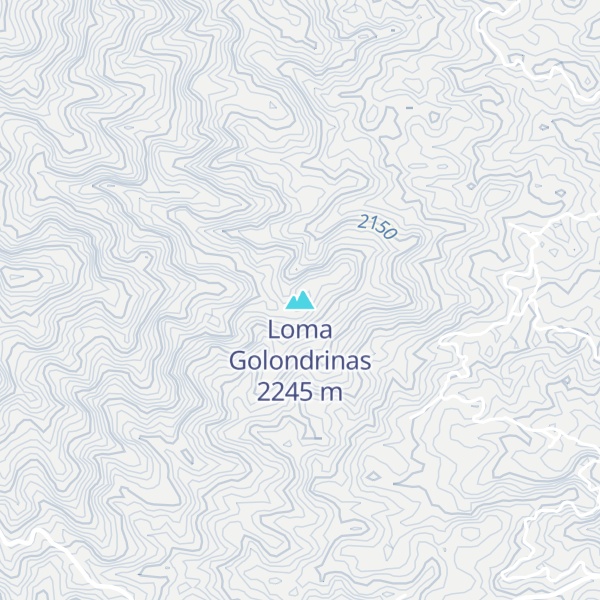 Map of Loma Golondrinas