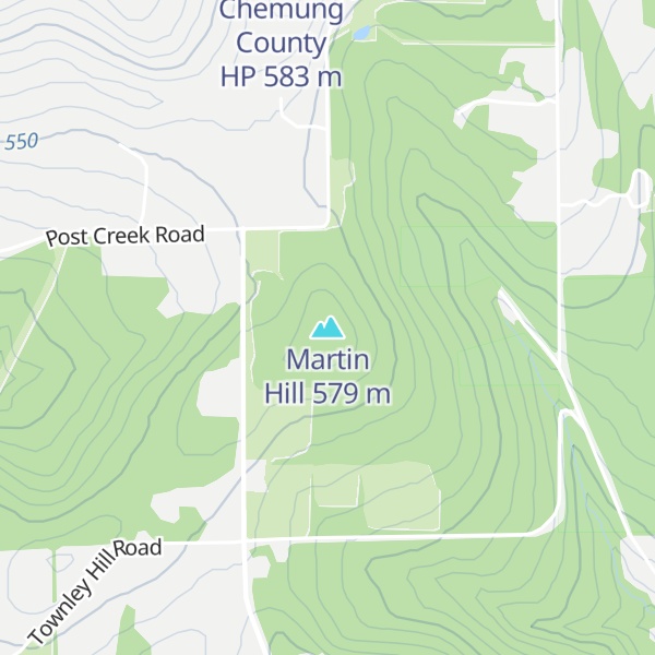 Map of Martin Hill