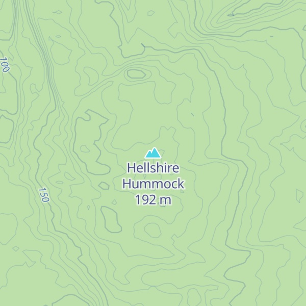 Map of Hellshire Hummock