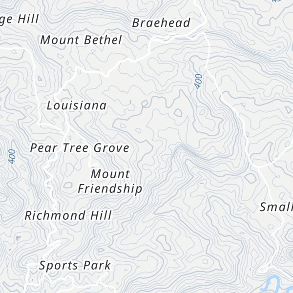 Map of Mount Friendship