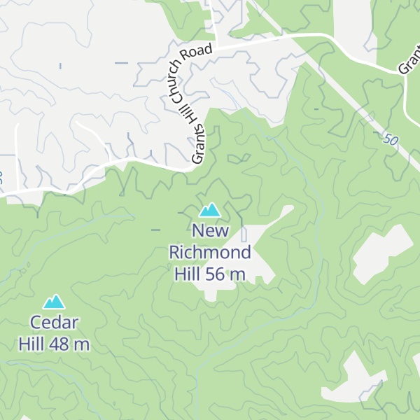 Map of New Richmond Hill