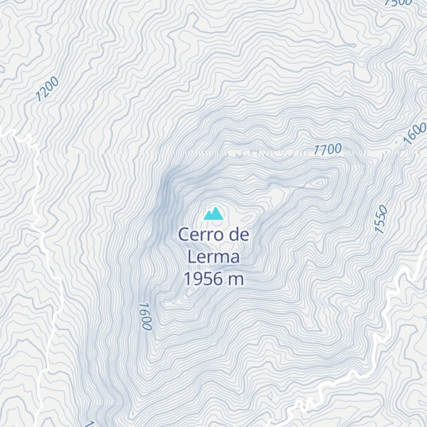 Map of Cerro de Lerma
