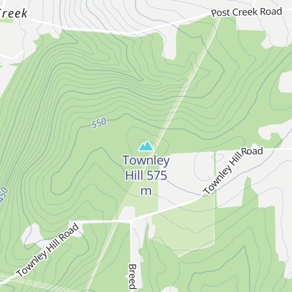 Map of Townley Hill