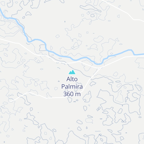 Map of Alto Palmira
