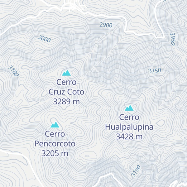 Map of Cerro Uncuy