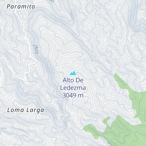 Map of Alto De Ledezma