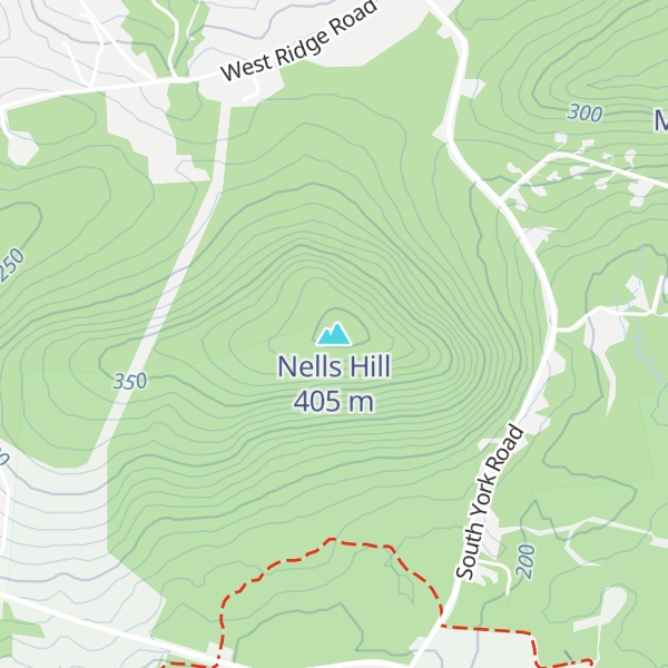 Map of Nells Hill
