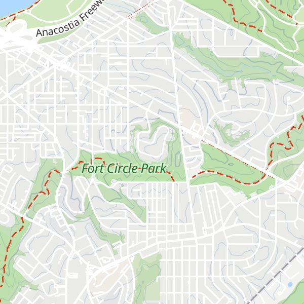 Map of Good Hope Hill