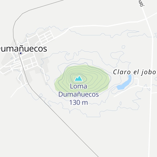 Map of Loma Dumañuecos