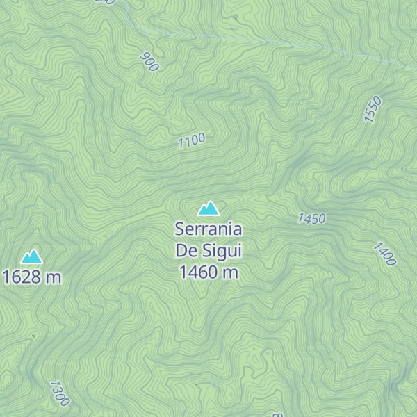 Map of Serrania De Sigui