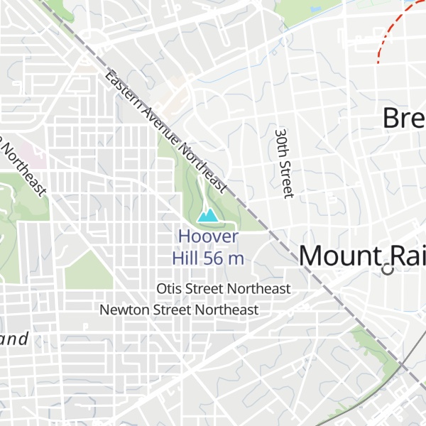 Map of Barnard Hill