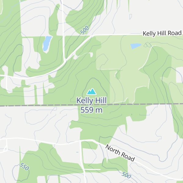 Map of Kelly Hill