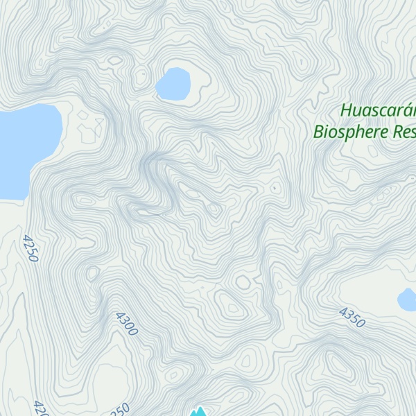 Map of Cerro Huanca Huala