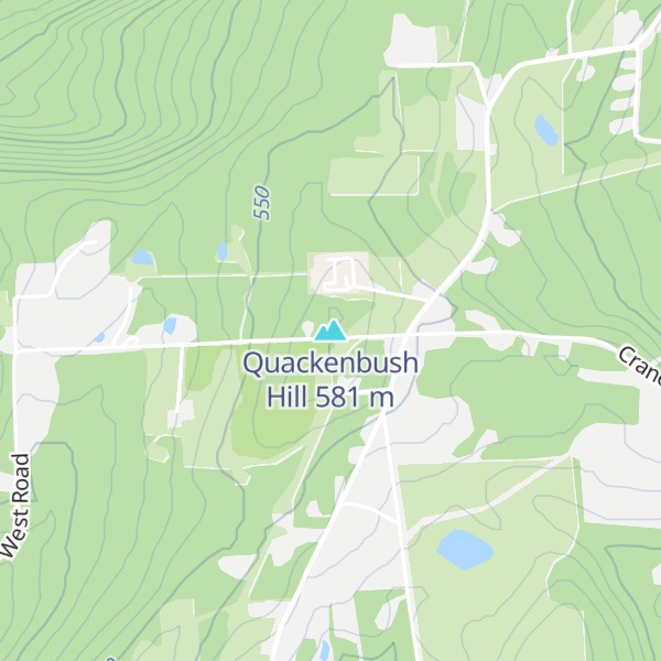 Map of Quackenbush Hill