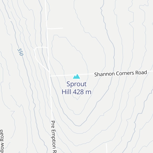 Map of Sprout Hill